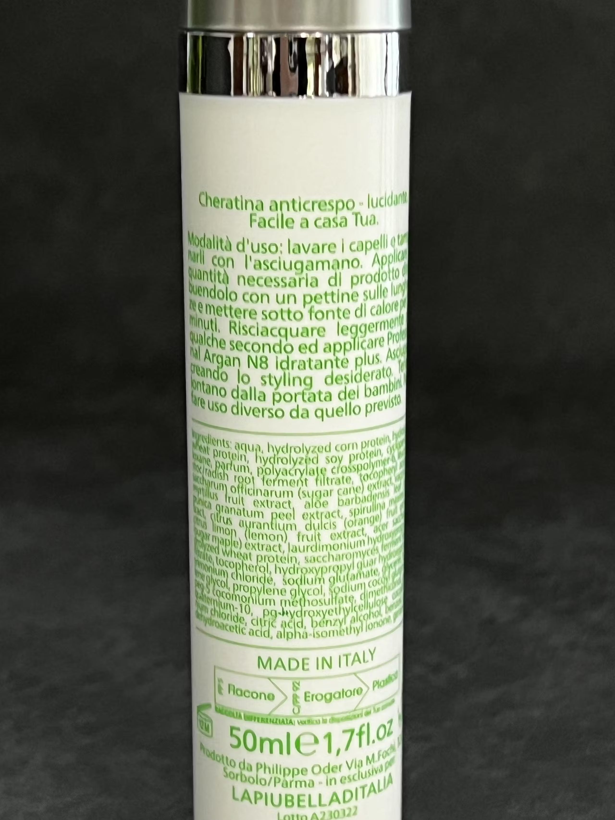 Cheratina lisciante vegetale Box trattamento - Cheratina fai da te N 1