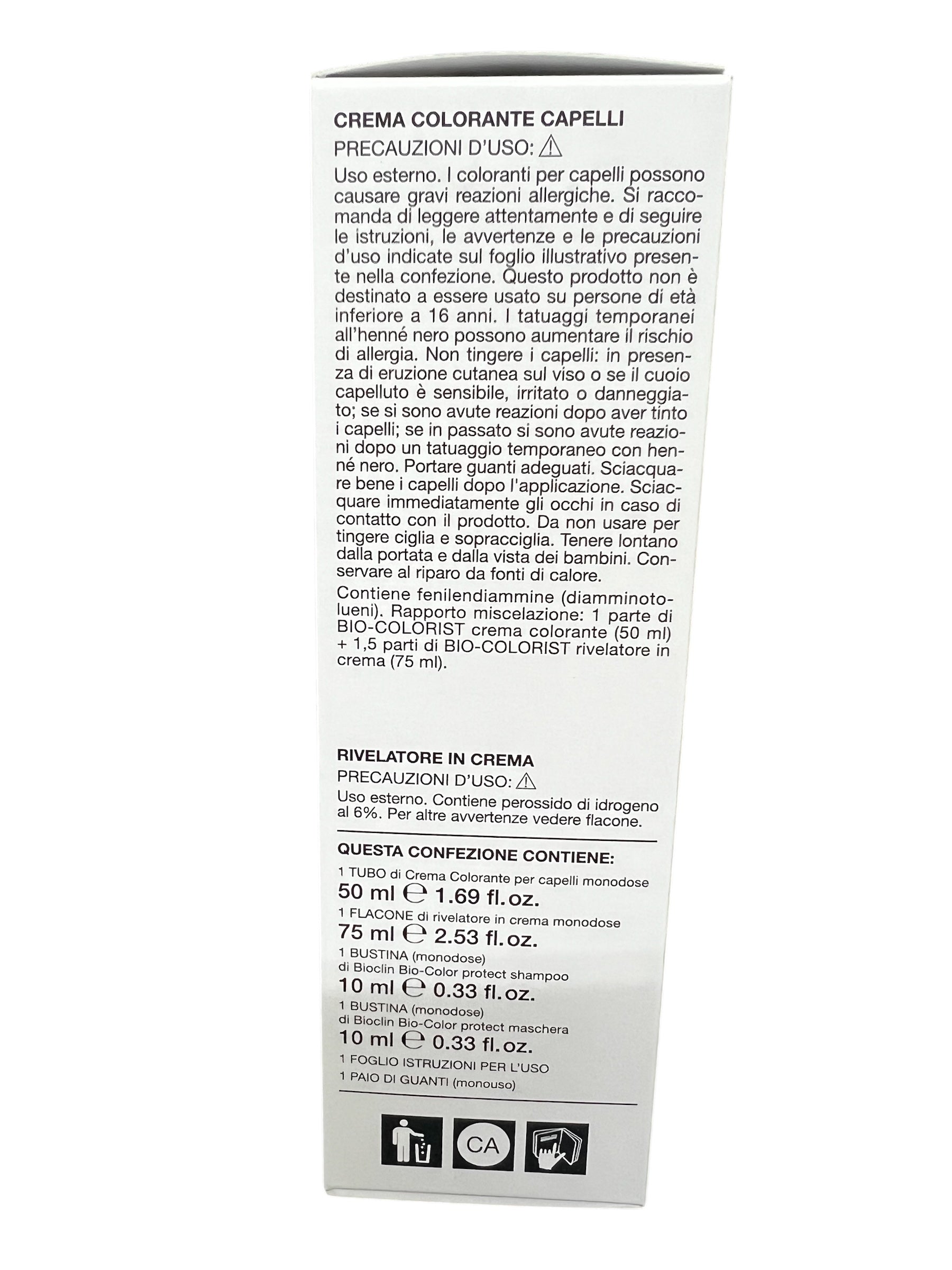 Colore per capelli fai da te N4 senza ammoniaca