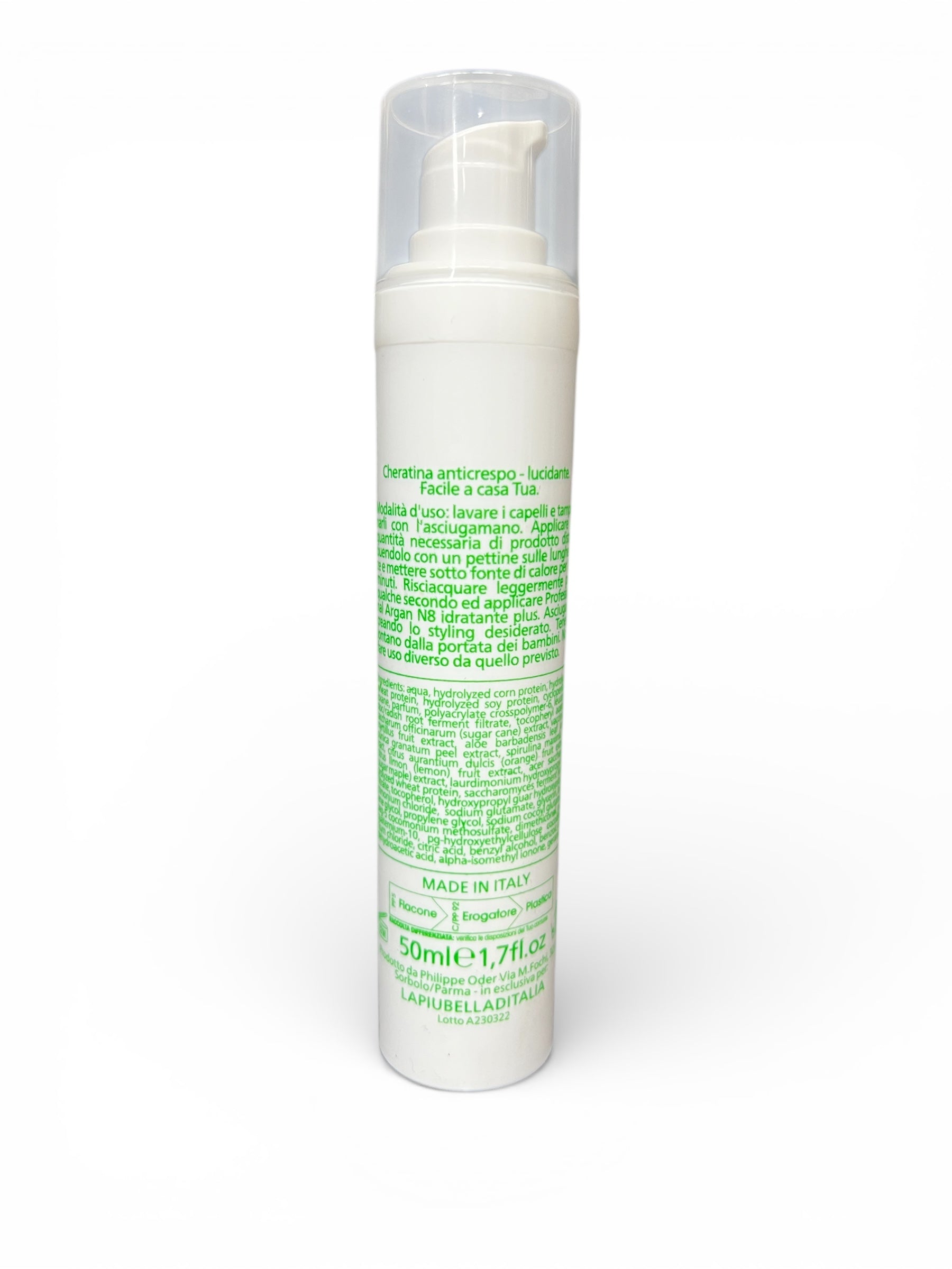 Anti crespo per capelli cheratina fai da te N1