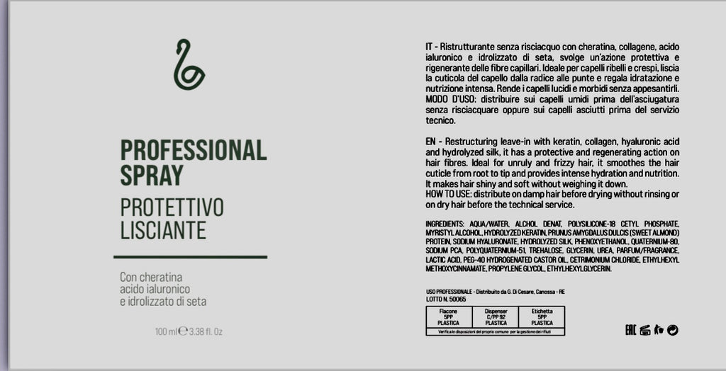 Spray per capelli anticrespo