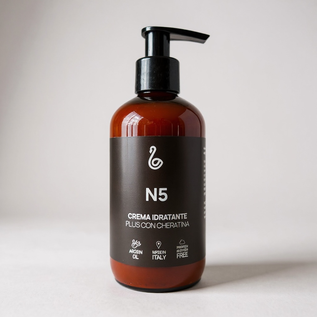 Crema idratante plus con cheratina professionale da 250 ml