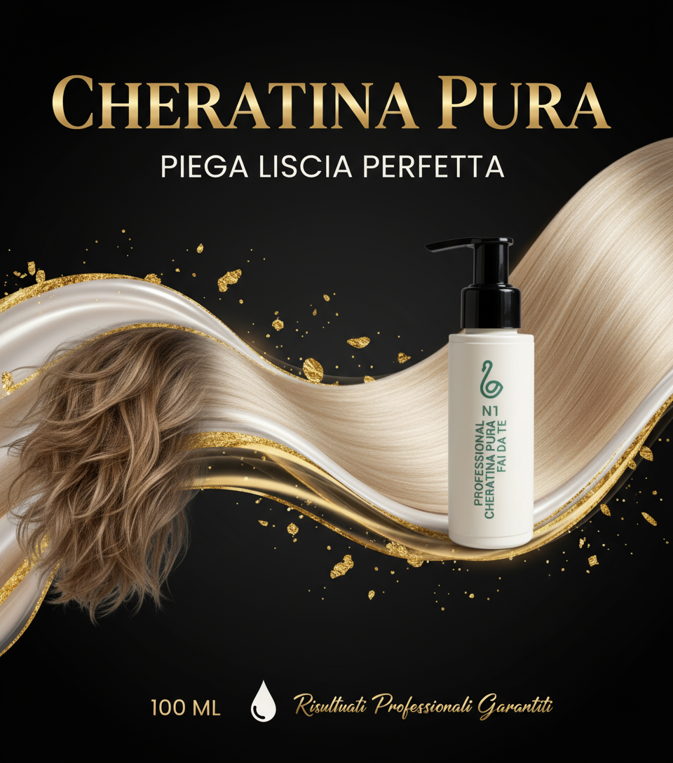 Cheratina pura piegha liscia perfetta da 100 ml