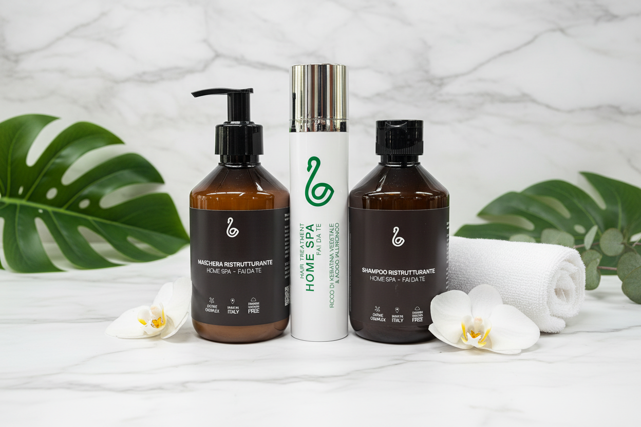 Kit Home Spa Cheratina - Prodotti Reali